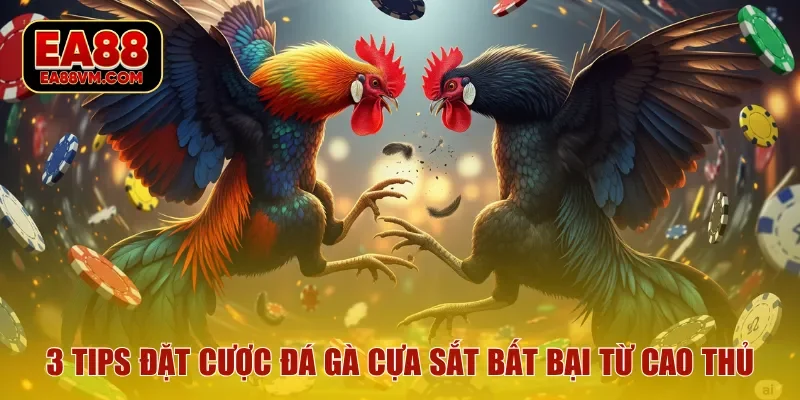 3 tips đặt cược đá gà cựa sắt bất bại từ cao thủ